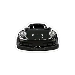 استیکر لپ تاپ شرکت porsche - پورشه RWB 993