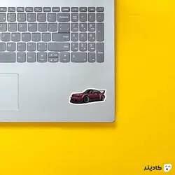 استیکر لپ تاپ شرکت porsche - پورشه RWB 911