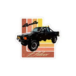 استیکر لپ تاپ شرکت Toyota - تویوتا هایلوکس