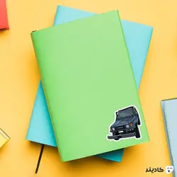 استیکر لپ تاپ شرکت Toyota - تویوتا لندکروز