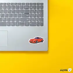 استیکر لپ تاپ شرکت porsche - پورشه ۹۳۰ مدل توربو