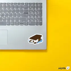 استیکر لپ تاپ بستنی پاندا