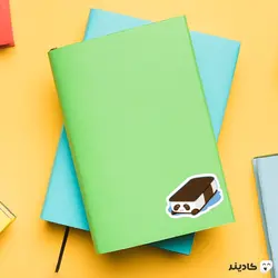 استیکر لپ تاپ بستنی پاندا