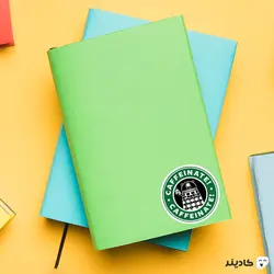 استیکر لپ تاپ سریال دکتر هو - کافئین