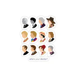 استیکر لپ تاپ سریال دکتر هو - کدوم دکترعه؟