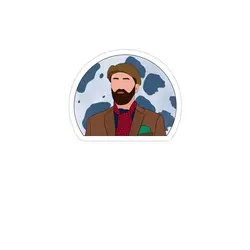استیکر لپ تاپ سریال تد لاسو - مربی