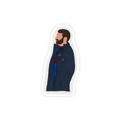 استیکر لپ تاپ سریال تد لاسو - پوستر روی کنت