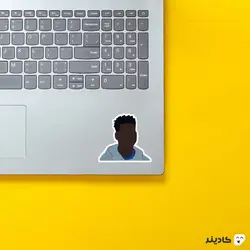 استیکر لپ تاپ سریال تد لاسو - پوستر سام اوبیسانیا