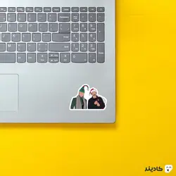استیکر لپ تاپ سریال تد لاسو - کریسمس تدبکا