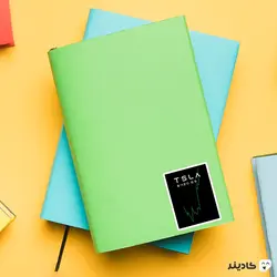 استیکر لپ تاپ استیکر ایلان ماسک - سهام تسلا