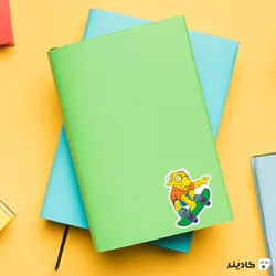 استیکر لپ تاپ مجموعه سیمپسون‌ها - هانس مولمن