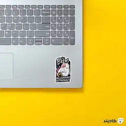 استیکر لپ تاپ جف بزوس - جف بزوس فضانورد