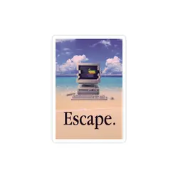 استیکر لپ تاپ بیل گیتس - مکینتاش