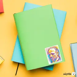 استیکر لپ تاپ پدرخوانده - نیم رخ دون کورلئونه