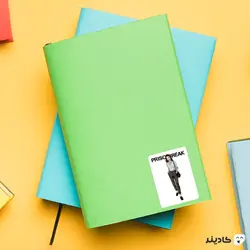 استیکر لپ تاپ فرار از زندان - پوستر سارا و لوگوی اسم سریال