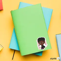 استیکر لپ تاپ نقاشی مایلز