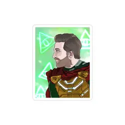 استیکر لپ تاپ نقاشی میستریو