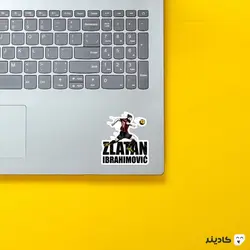 استیکر لپ تاپ ابراهیموویچ