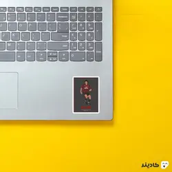 استیکر لپ تاپ پوستر گرافیکی مالدینی