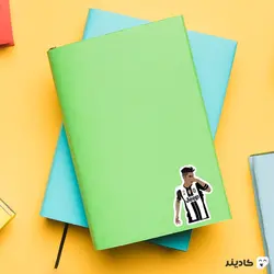 استیکر لپ تاپ خوشحالی گل دیبالا