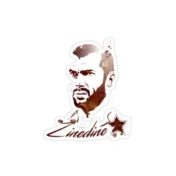 استیکر لپ تاپ زیدان