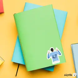استیکر لپ تاپ خوشحالی فیل فودن