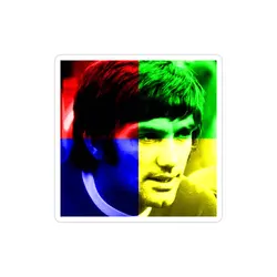 استیکر لپ تاپ چهره جرج بست