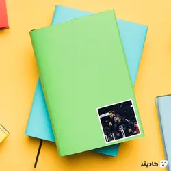 استیکر لپ تاپ نیمار و ایکاردی
