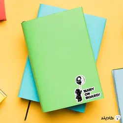 استیکر لپ تاپ کودک همراهم هست