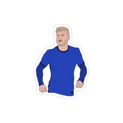 استیکر لپ تاپ تیمو ورنر