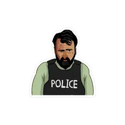 استیکر لپ تاپ - بازپرس پلیس