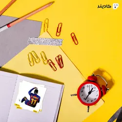 استیکر لپ تاپ دمبله