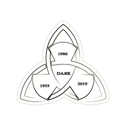 استیکر سریال دارک - everything is connected