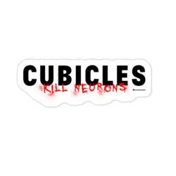 استیکر برنامه نویسی cubicles