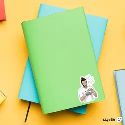 استیکر رئال مادرید – گرت بیل خوشحالی پس از گل