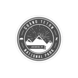 استیکر لپتاپ Grand Teton