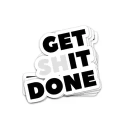 استیکر Get shit Done