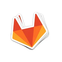 استیکر لوگوی Gitlab