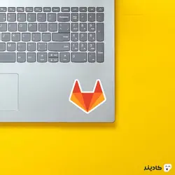 استیکر لوگوی Gitlab