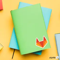 استیکر لوگوی Gitlab