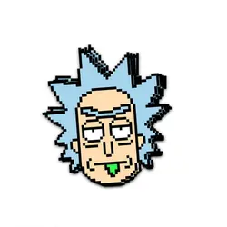 استیکر Rick