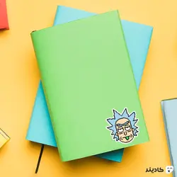 استیکر Rick