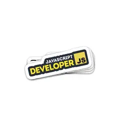 استیکر Js developer
