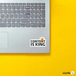 استیکر Content is king