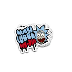 استیکر Wubba Lubba Dub Dub