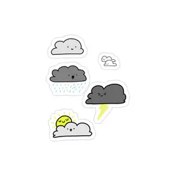میکرو استیکر ابرها