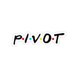 استیکر فرندز - Pivot