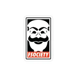 استیکر لپ تاپ مستر ربات - پوستر سریال