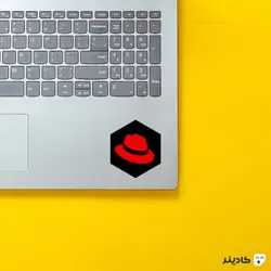 استیکر شش ضلعی RedHat