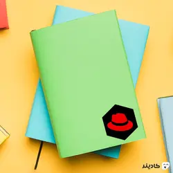 استیکر شش ضلعی RedHat